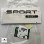 LAND ROVER RANGE SPORT HST REAR TRUNK EMBLEM PLATE BADGE LR118391 GENUINE