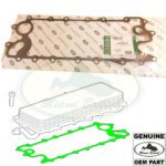 JAGUAR OIL COOLER GASKET XK XF XJ F-TYPE XE F-PACE AJ811904 GENUINE