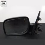 LAND ROVER CONVEX MIRROR GLASS LEFT BLACK RANGE P38 97-00 AWR6894 USED