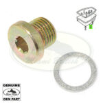 LAND ROVER OIL TRANSMISSION SUMP DRAIN PLUG & WASHER DISCOVERY 2 RANGE P38 STC4098 STC4099 GENUINE