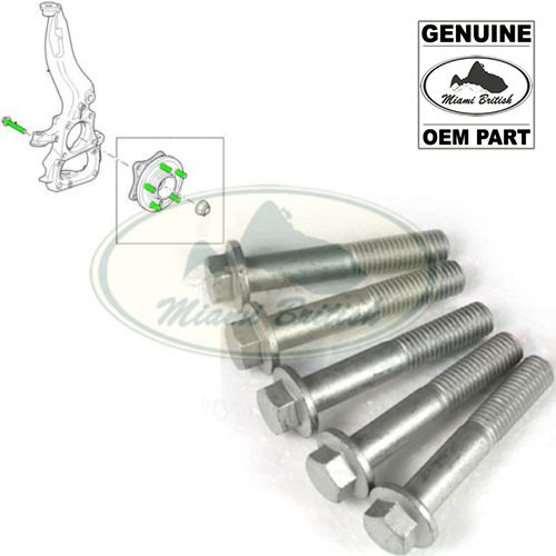 LAND ROVER FRONT HUB RETAINING BOLT SET x5 LR3 RANGE SPORT FC112146 OEM