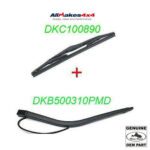 LAND ROVER REAR WIPER ARM & BLADE DISCOVERY 2 II 99-04 DKB500310PMD DKC100890 OEM / ALLMAKES4x4