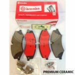 LAND ROVER FRONT BRAKE PADS RANGE SPORT 13-17 V8 5.0L DISCOVERY 5 LR051626 BREMBO