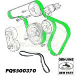 LAND ROVER PRIMARY BELT RANGE SPORT LR3 LION DIESEL V6 2.7L PQS500370 OEM