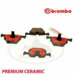 LAND ROVER REAR BRAKE PADS SET RANGE 03-05 SFP500210 BREMBO