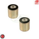LAND ROVER UPPER SUSPENSION ARM FRONT BUSH BUSHING SET x2 RR 03-12 LR018345 FEBI