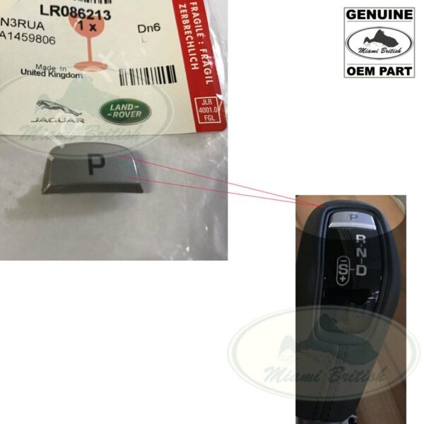 JAGUAR GEAR CHANGE LID RELEASE BUTTON F-TYPE T2R27889 GENUINE