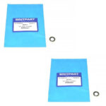 LAND ROVER CYLINDER BLOCK SEAL 16MM SET X2 DEFENDER DISCOVERY RANGE ERR3331 BP