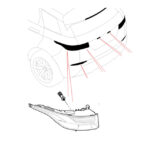 LAND ROVER REAR TAIL LAMP NEW RANGE EVOQUE LR180943 GENUINE