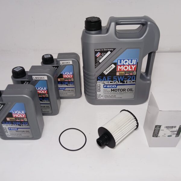 LAND ROVER MOTOR OIL SYNTHETIC CHANGE KIT 5W20 OEM