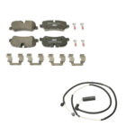 LAND ROVER REAR BRAKE PADS LR3 LR4 RANGE RANGE SPORT LR134696 SOE000025 JURID OE