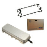 JAGUAR OIL COOLER W/ GASKET XK XF XJ F-TYPE XE RANGE F-PACE AJ811959 AJ811904 NISSENS