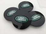 Land Rover LR001156 Rim Wheel Center Cap Set x4 Range Freelander Discovery
