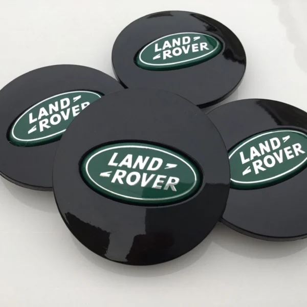 Land Rover LR001156 Rim Wheel Center Cap Set x4 Range Freelander Discovery