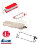 LAND ROVER OIL COOLER W/ GASKET RR VELAR SPORT RANGE LR4 DISCOVERY LR010754 LR010770 NISSENS