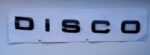 LAND ROVER HOOD NAMEPLATE BLACK "DISCO" DISCOVERY SPORT LR174354 GENUINE
