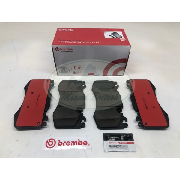 FRONT BRAKE PADS SET FITS RANGE ROVER & RR SPORT 5.0L 3.0L SC V6 (10-17) - LR114004 BREMBO-CERAMIC
