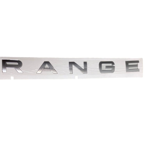 LAND ROVER FRONT NAME PLATE HOOD "RANGE" RR VELAR 17-21 LR173870 GENUINE