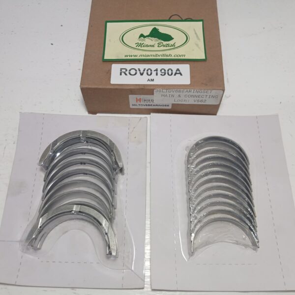 MAIN & ROD BEARING SET 'STANDARD' FITS LAND ROVER (3.0L TD V6 ENGINES) - ROV0190A
